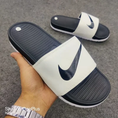 Nike slides – WHITE